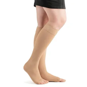 Actifi Surgical Opaque Knee High 20-30 mmHg, Open Toe