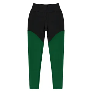 GG - Sports Leggings - Forest Green