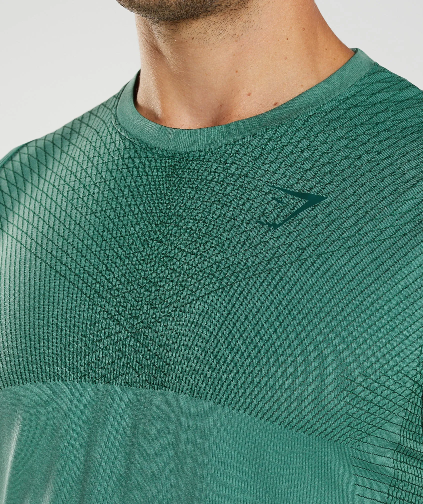 Gymshark Apex Seamless Tank - Hoya Green/Woodland Green