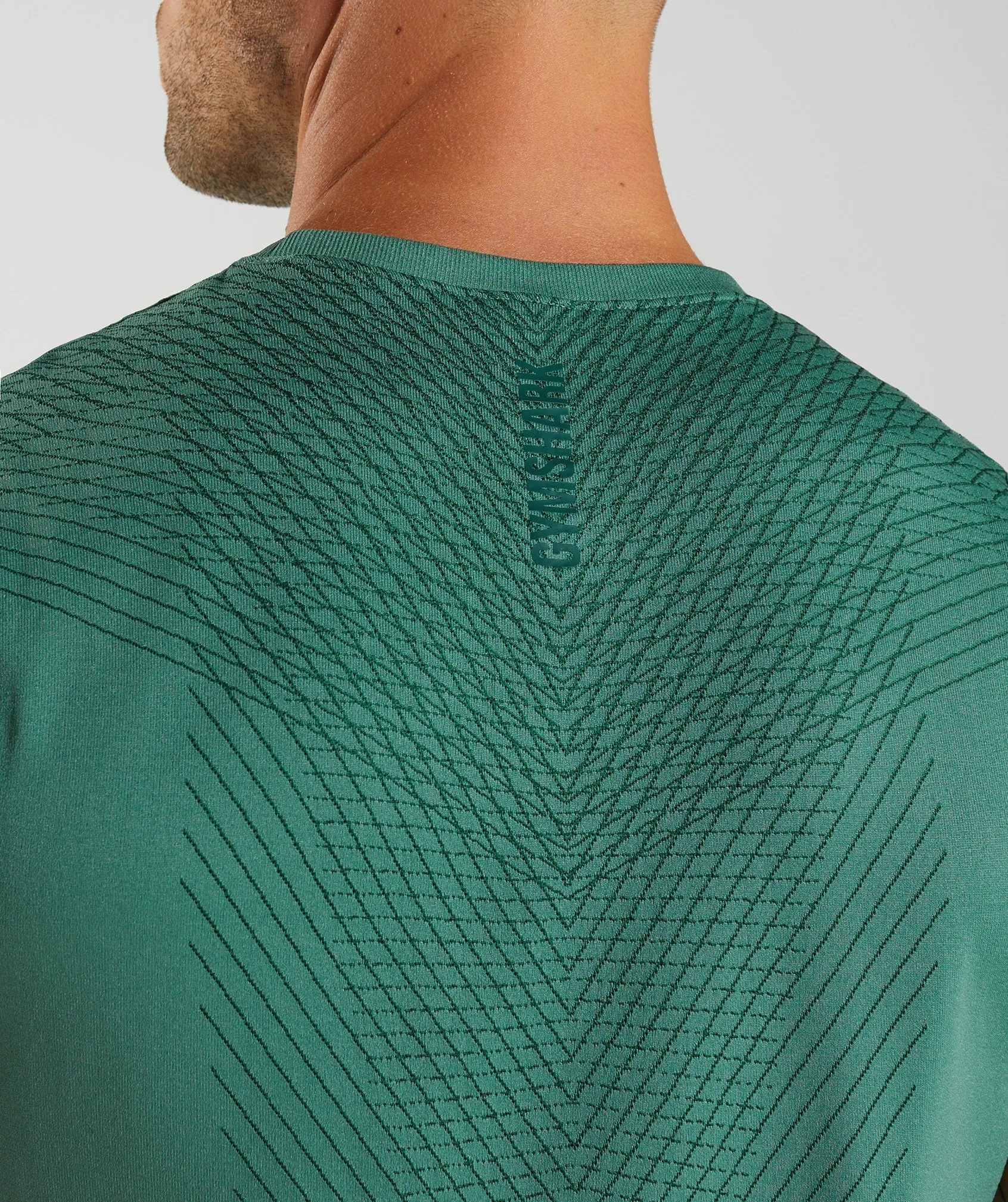 Gymshark Apex Seamless Tank - Hoya Green/Woodland Green