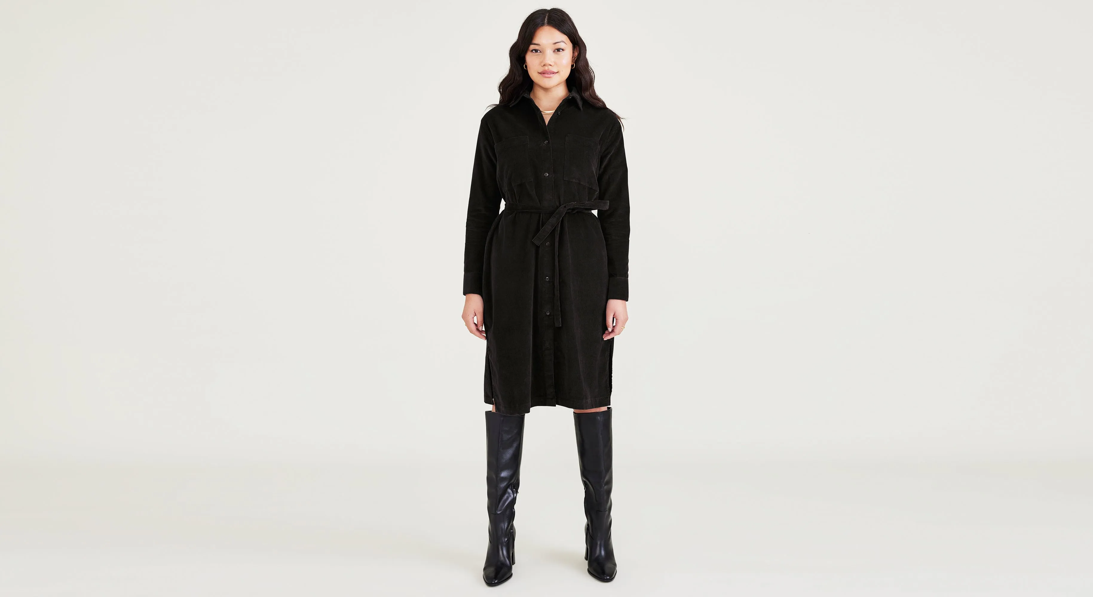 Midi Dress, Relaxed Fit