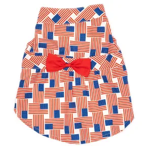 Patchwork Flag Dog Dress