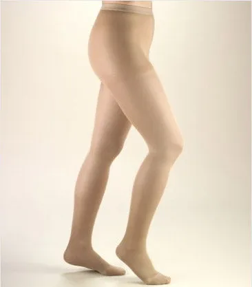 Second Skin Women's Soft and Opaque 20-30 Opaque Pantyhose Closed Toe