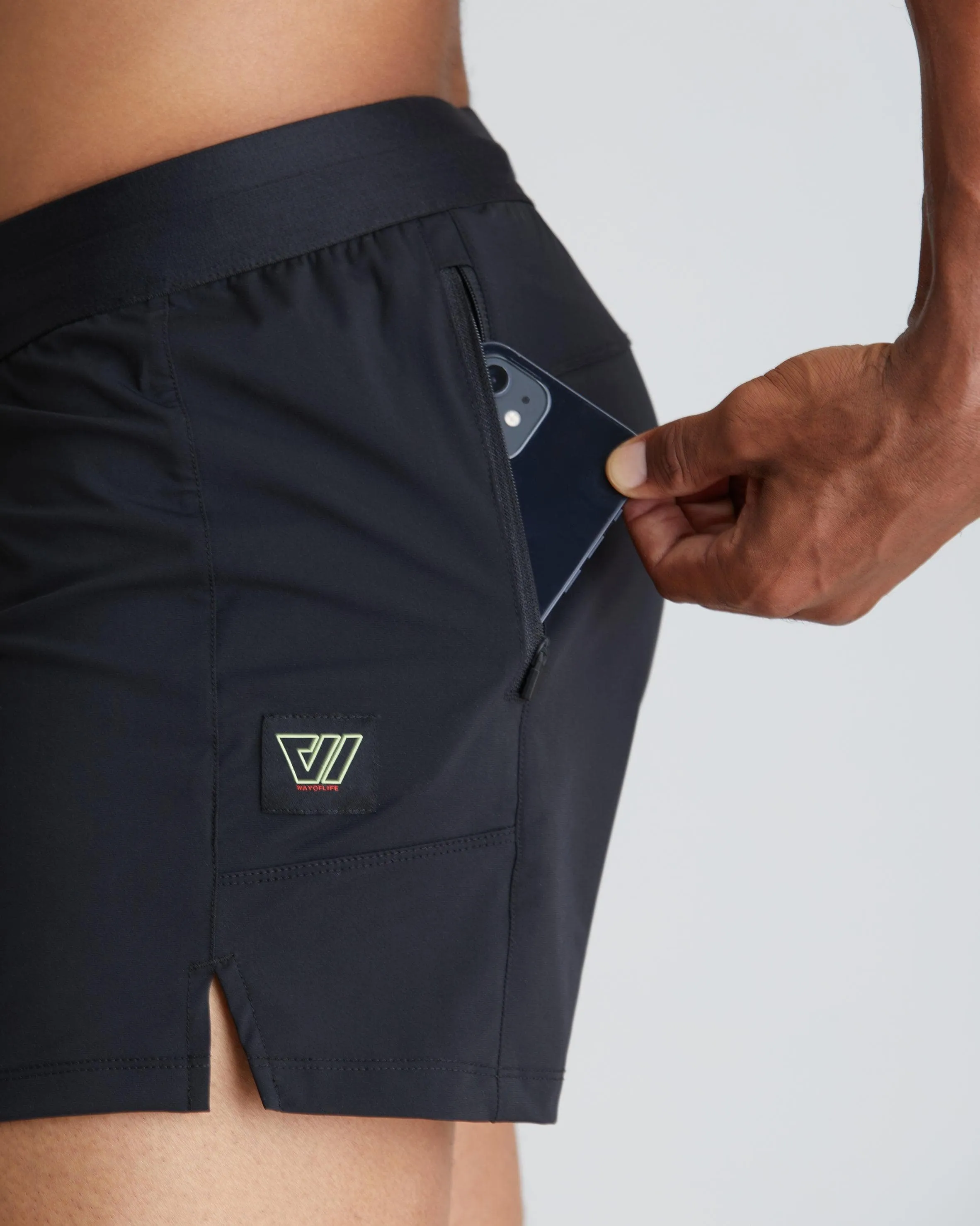 Spring Short in Black