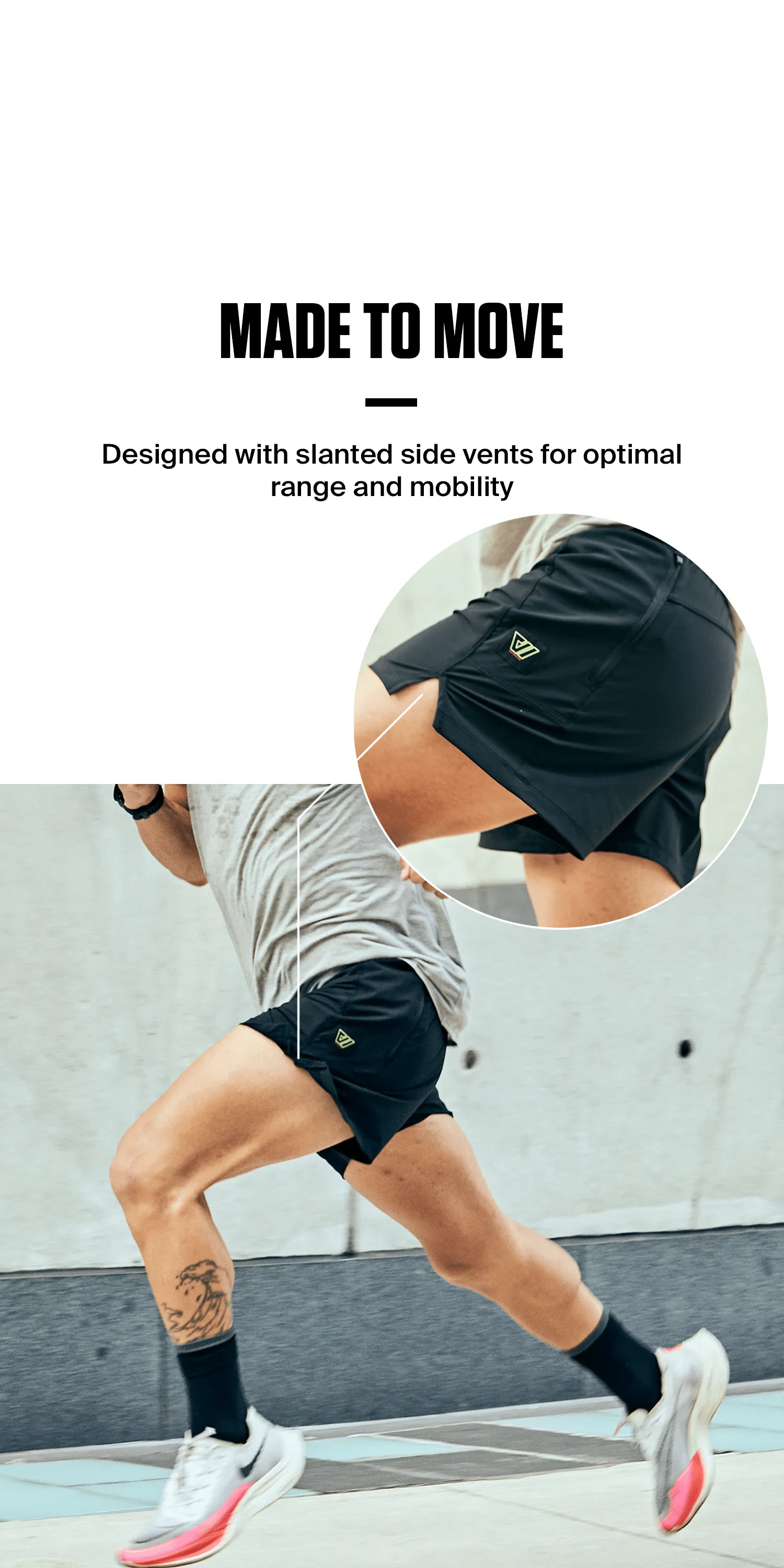Spring Short in Black