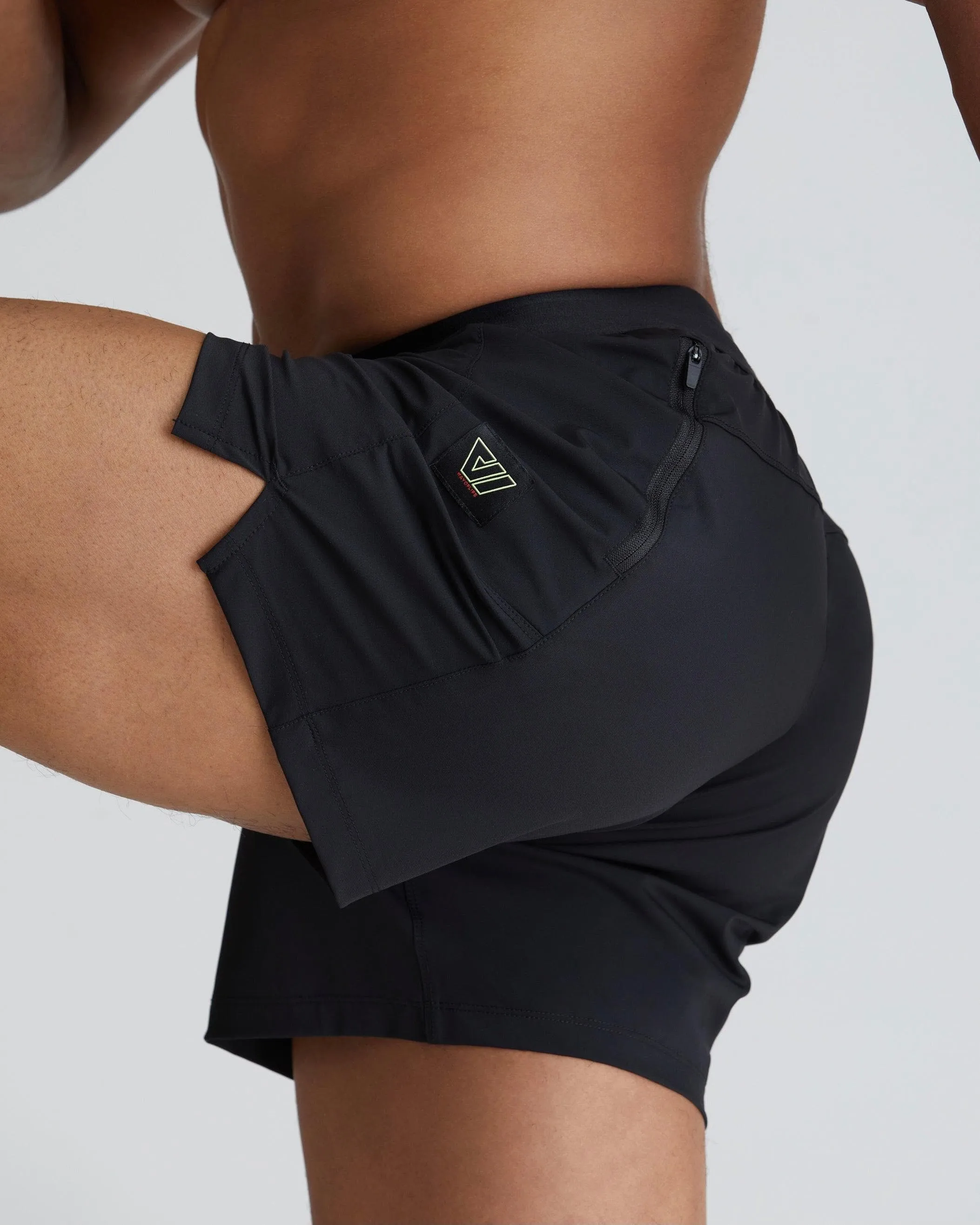 Spring Short in Black