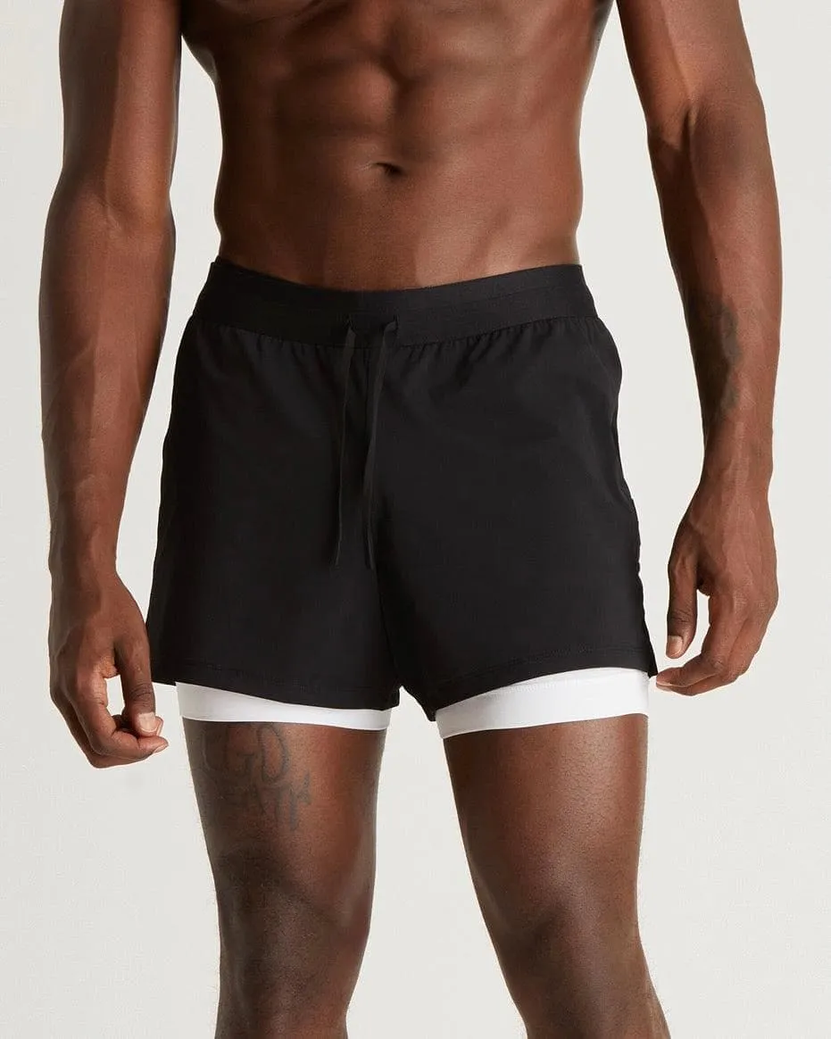 Spring Short in Black