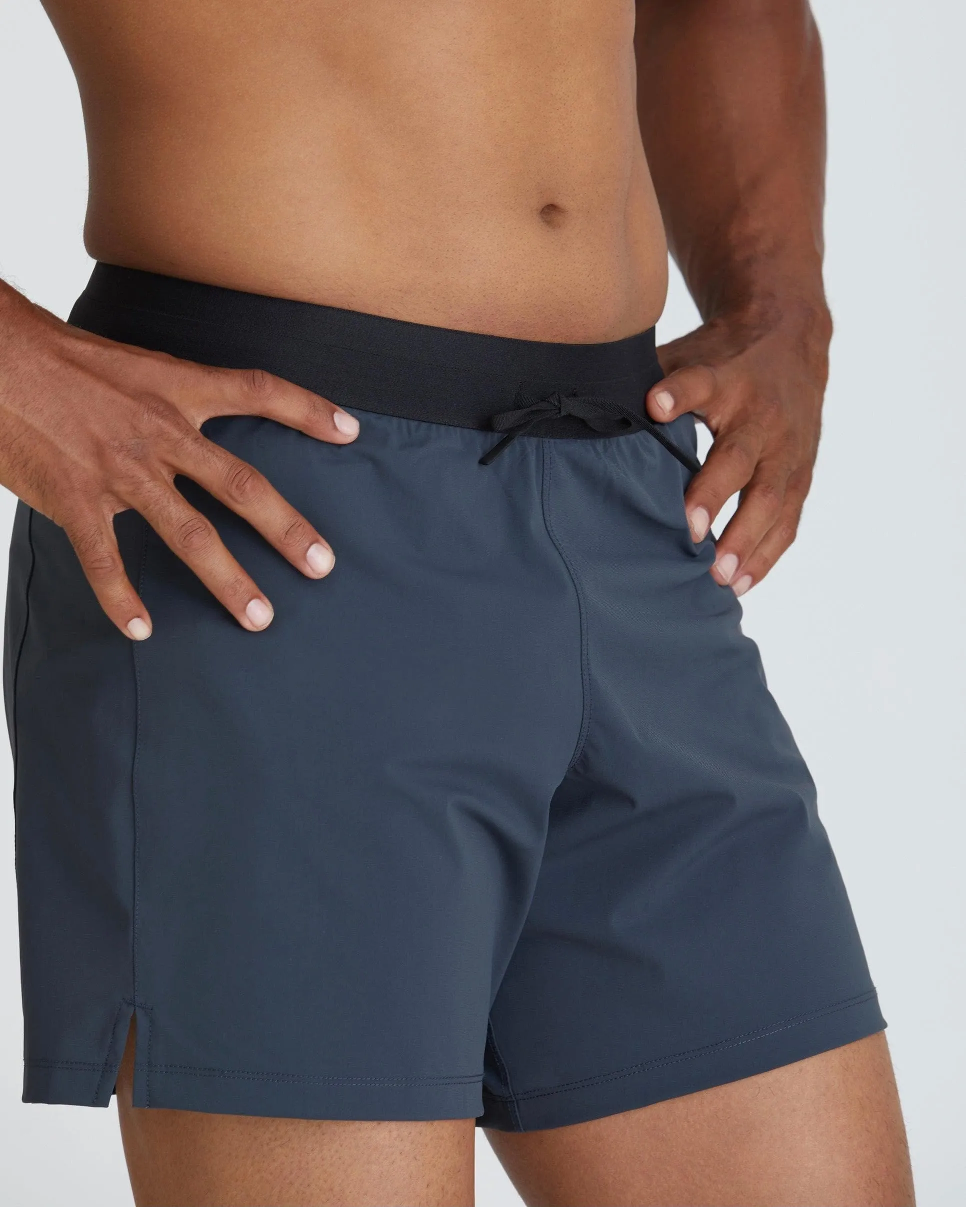 Spring Short in Hudson Grey