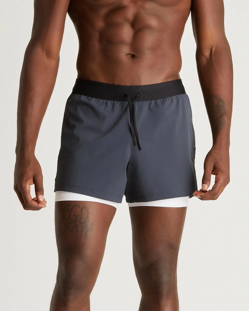 Spring Short in Hudson Grey